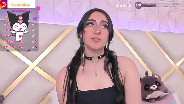 Snapshot of Violettbloss chatting on January 2025 03:33:02 AM Violettbloss online show from January 2025 03:33:02 AM