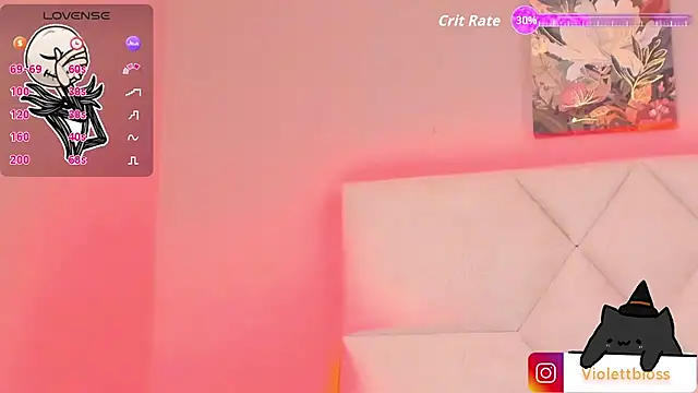 Snapshot of Violettbloss chatting on October 2025 03:19:01 AM Violettbloss online show from October 2025 03:19:01 AM