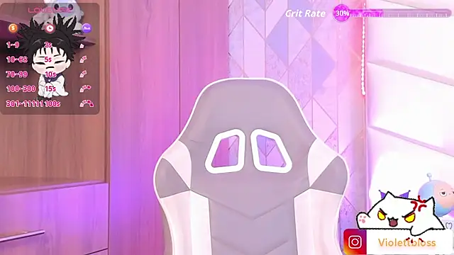 Snapshot of Violettbloss chatting on February 2026 03:33:02 AM Violettbloss online show from February 2026 03:33:02 AM