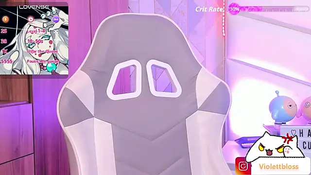 Snapshot of Violettbloss chatting on February 2026 03:22:02 AM Violettbloss online show from February 2026 03:22:02 AM