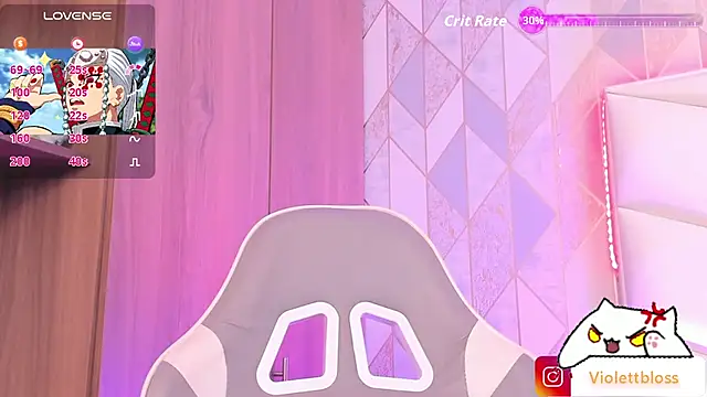 Snapshot of Violettbloss chatting on February 2026 03:43:01 AM Violettbloss online show from February 2026 03:43:01 AM