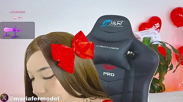 Snapshot of Mariafer05 chatting on February 2025 03:06:01 PM Mariafer05 online show from February 2025 03:06:01 PM