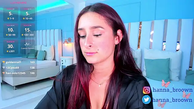 Snapshot of hannaa_brown chatting on January 2025 08:07:02 PM hannaa brown online show from January 2025 08:07:02 PM