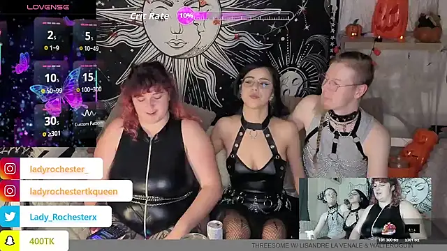 LadyRochester online show from October 2025 10:12:01 PM