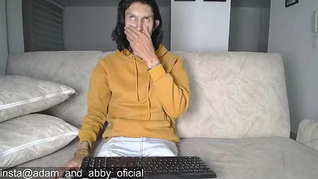 Snapshot of Adam_and_abby chatting on April 2026 12:09:02 AM Adam and abby online show from April 2026 12:09:02 AM