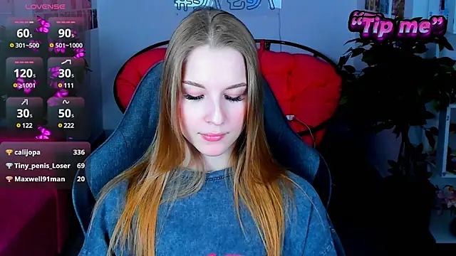 Snapshot of CuteMousee chatting on January 2025 11:54:02 AM CuteMousee online show from January 2025 11:54:02 AM