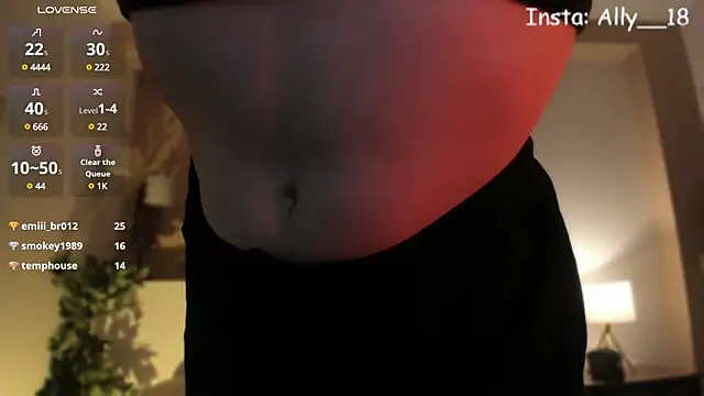 Snapshot of Ally_addams chatting on January 2025 06:45:01 AM Ally addams online show from January 2025 06:45:01 AM