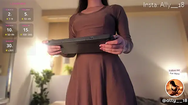 Snapshot of Ally_addams chatting on February 2025 03:29:02 AM Ally addams online show from February 2025 03:29:02 AM