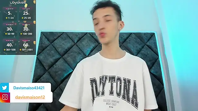 Maisondavis  online show from January 2025 09:50:02 PM