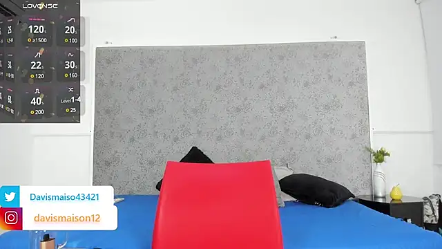 Maisondavis  online show from February 2025 09:50:01 PM