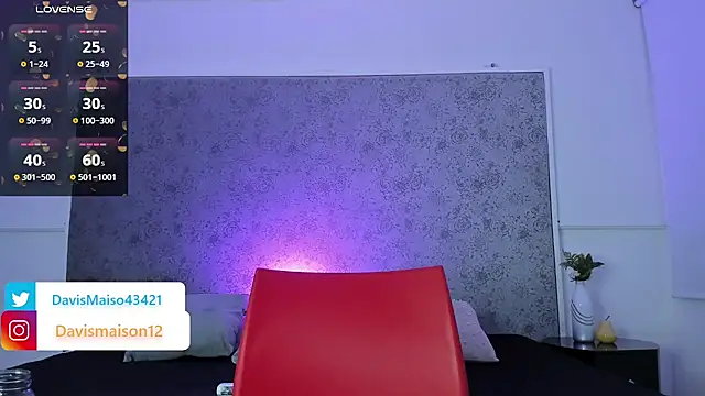 Maisondavis  online show from February 2025 09:41:02 PM