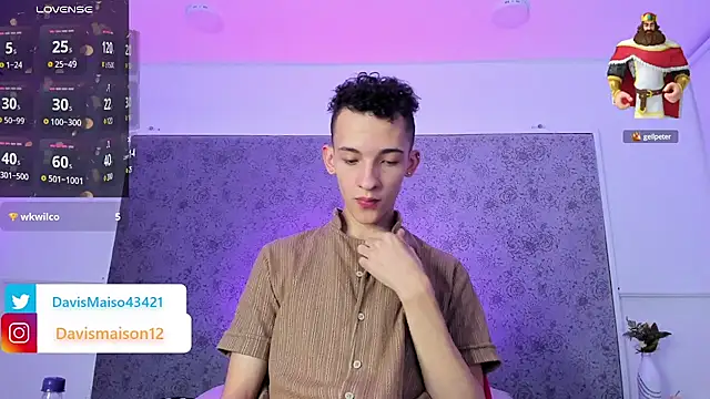 Maisondavis  online show from February 2025 12:48:02 AM