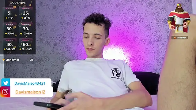 Maisondavis  online show from February 2025 01:05:02 AM