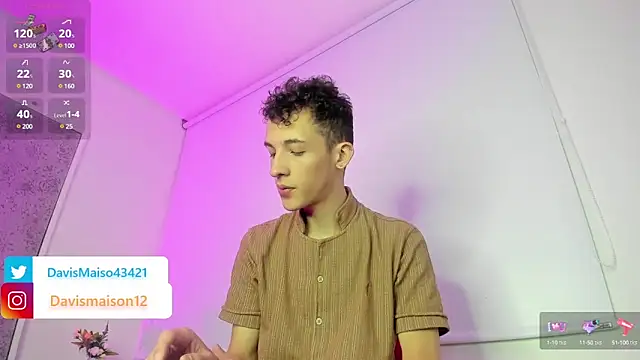 Maisondavis  online show from March 2025 07:48:02 PM