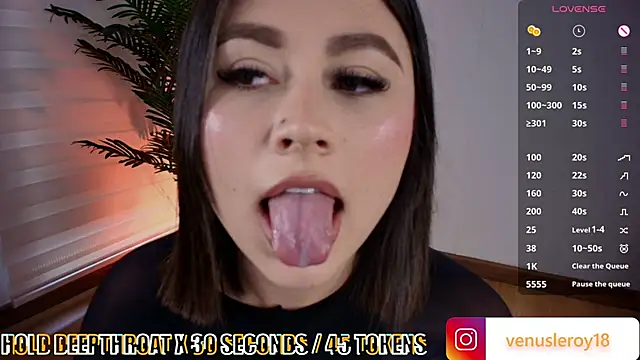 venusleroy  online show from December 2024 09:30:01 PM