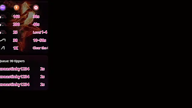 Snapshot of Scarlett_OHara_1861 chatting on December 2024 08:54:02 PM Scarlett OHara 1861 online show from December 2024 08:54:02 PM