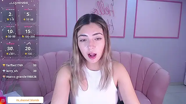 channel blonde a online show from January 2025 07:50:01 PM