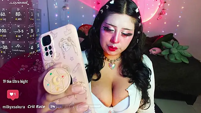 MilkyXSakura online show from November 2025 04:34:02 AM