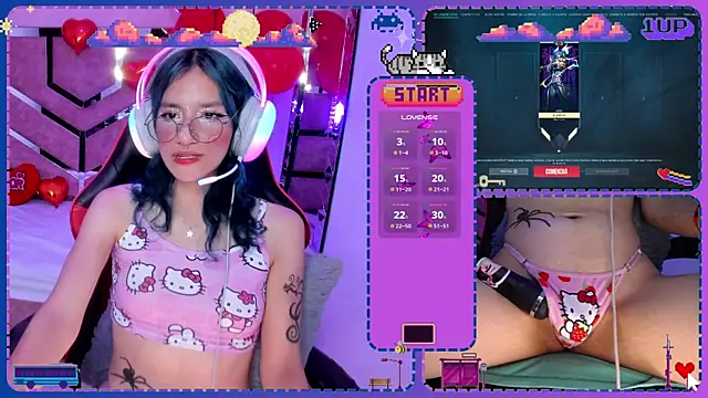 Snapshot of AriDawson chatting on February 2025 02:22:02 PM AriDawson online show from February 2025 02:22:02 PM