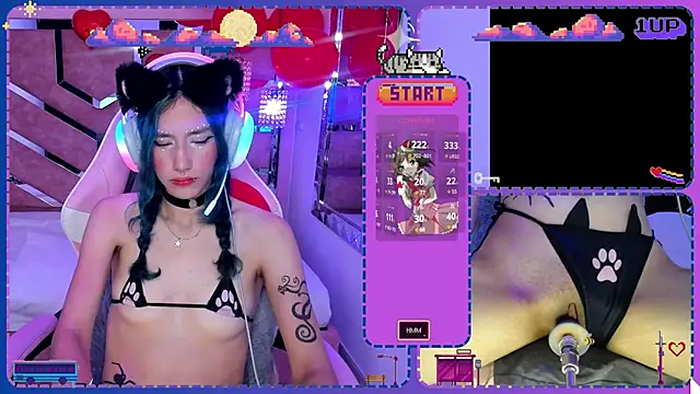 Snapshot of AriDawson chatting on March 2025 12:48:01 PM AriDawson online show from March 2025 12:48:01 PM