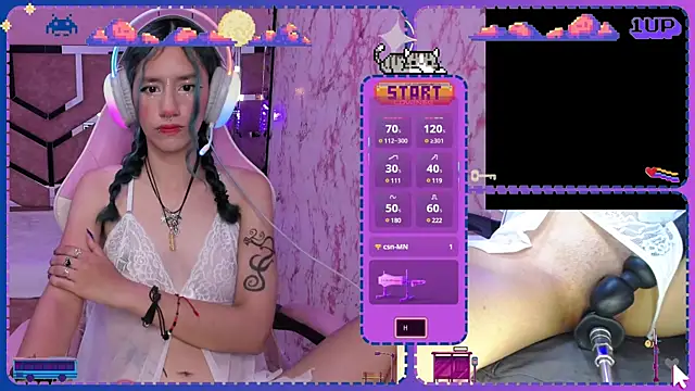 Snapshot of AriDawson chatting on March 2025 12:47:02 PM AriDawson online show from March 2025 12:47:02 PM