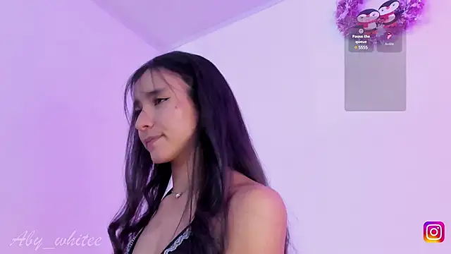 Snapshot of AbyWhitee chatting on December 2024 06:45:02 AM AbyWhitee online show from December 2024 06:45:02 AM
