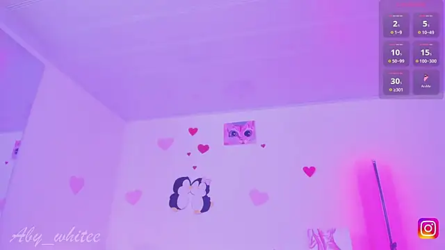 Snapshot of AbyWhitee chatting on February 2025 06:07:01 AM AbyWhitee online show from February 2025 06:07:01 AM