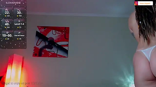 FoxRineHelen online show from December 2024 10:23:02 PM