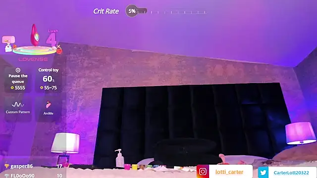 LottiCarter online show from March 2025 06:13:02 AM