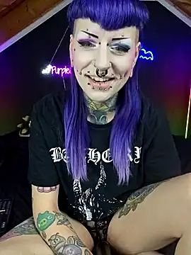 Purple Coffin666 online show from March 2025 02:32:01 PM