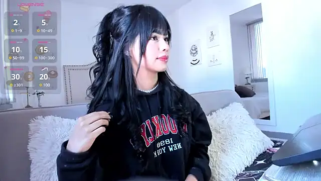 Snapshot of HannaKim chatting on January 2025 02:56:02 PM HannaKim online show from January 2025 02:56:02 PM