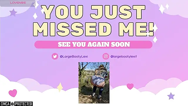 Snapshot of largebootylexi chatting on February 2025 11:34:01 PM largebootylexi online show from February 2025 11:34:01 PM