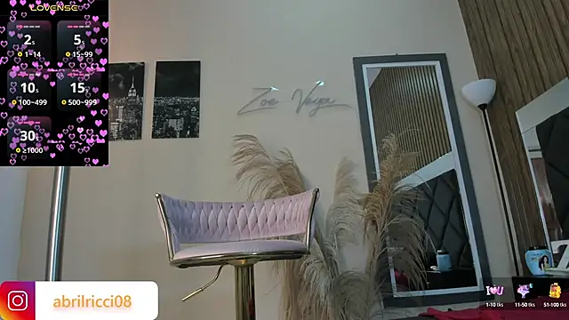 Snapshot of abril_ricci chatting on March 2025 03:43:02 AM abril ricci online show from March 2025 03:43:02 AM