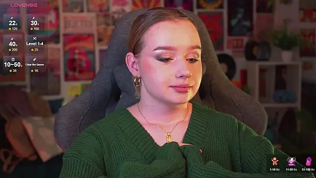 Snapshot of AdeleLoomis chatting on December 2024 11:47:01 PM AdeleLoomis online show from December 2024 11:47:01 PM