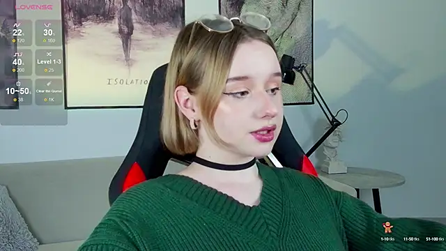 Snapshot of AdeleLoomis chatting on January 2025 11:13:01 PM AdeleLoomis online show from January 2025 11:13:01 PM