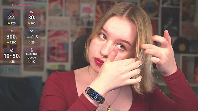 Snapshot of AdeleLoomis chatting on March 2025 05:41:02 AM AdeleLoomis online show from March 2025 05:41:02 AM