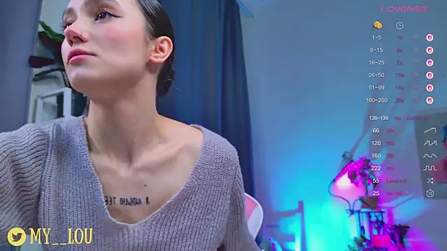 Snapshot of MyLou_ chatting on October 2025 03:07:01 PM MyLou  online show from October 2025 03:07:01 PM