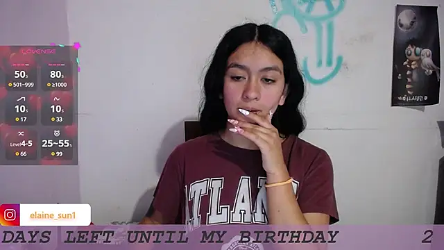 Snapshot of elaine_sun chatting on January 2025 03:54:02 AM elaine sun online show from January 2025 03:54:02 AM