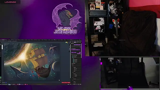 Rae-Suon online show from January 2025 11:43:01 PM