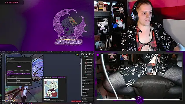 Rae-Suon online show from January 2025 09:21:01 PM