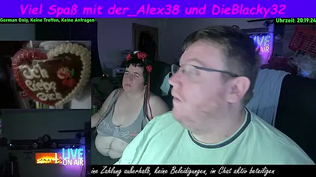 der alex38 online show from October 2025 06:17:02 PM