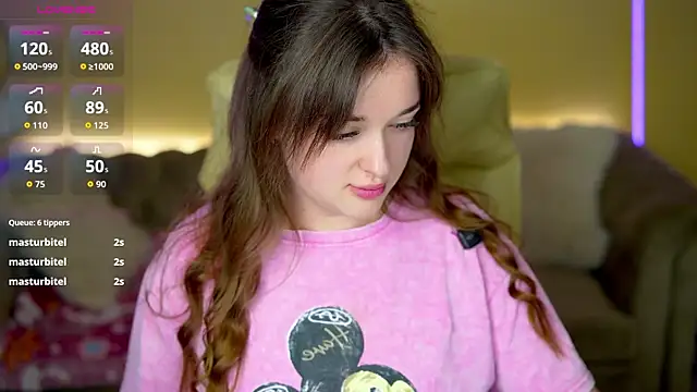 Snapshot of DonnaLustt chatting on April 2026 01:52:02 PM DonnaLustt online show from April 2026 01:52:02 PM