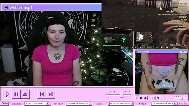 BrandiWRLD 999 online show from January 2025 02:57:01 AM