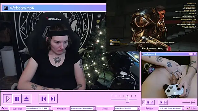 BrandiWRLD 999 online show from January 2025 06:14:01 AM