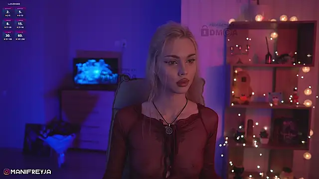 ManiFreyja online show from February 2025 10:55:01 PM