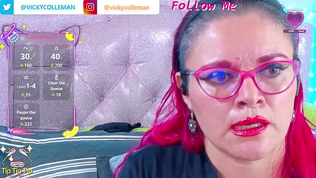 Snapshot of VickyColleman chatting on December 2025 05:47:02 AM VickyColleman online show from December 2025 05:47:02 AM