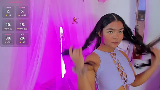 Snapshot of HayamiKioto chatting on March 2025 12:23:02 PM HayamiKioto online show from March 2025 12:23:02 PM