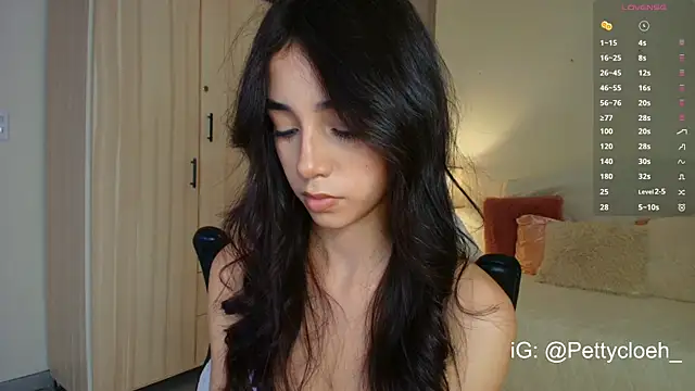 Snapshot of PettyCloeh chatting on October 2025 09:03:02 PM PettyCloeh online show from October 2025 09:03:02 PM