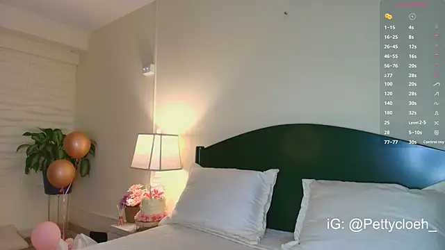 Snapshot of PettyCloeh chatting on April 2026 10:32:01 PM PettyCloeh online show from April 2026 10:32:01 PM