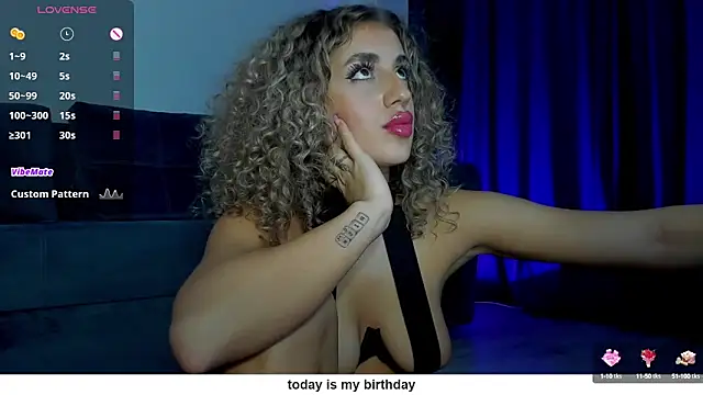 CurlyAnt0 online show from February 2025 11:09:01 PM